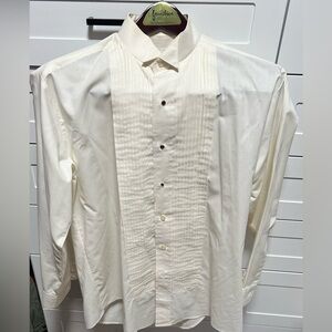 Chaplin Ivory Men's Shirt sz M (32-33)